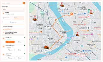 tracking map