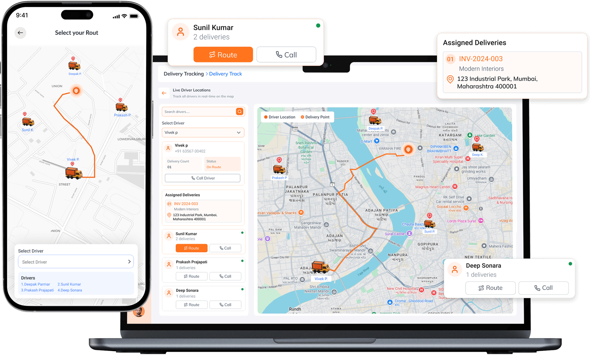 Delivery Tracking