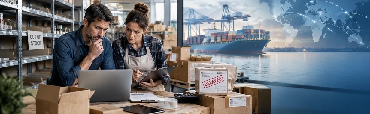 How Global Supply Chain Disruptions Affect Small Businesses