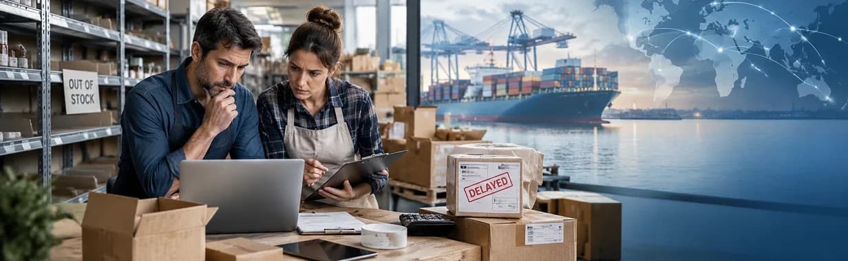 How Global Supply Chain Disruptions Affect Small Businesses